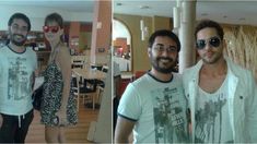 Las fotos de David Bisbal y la China Suárez juntos pero separados: ella lo persigue y él se escapa Las fotos de David Bisbal y la China Suárez juntos pero separados: ella lo persigue y él se escapa