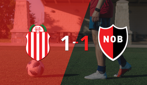 Barracas Central y Newell`s se reparten los puntos y empatan 1-1