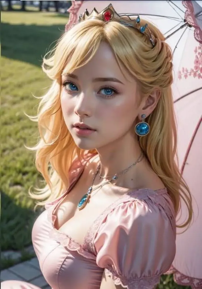 Cómo se vería la princesa Peach de Mario Bros en la vida real según la  inteligencia artificial