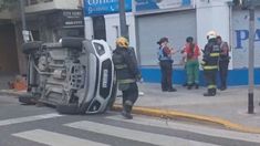 El conductor impactó contra un vehículo en el que iban una familia con un menor de edad El conductor impactó contra un vehículo en el que iban una familia con un menor de edad