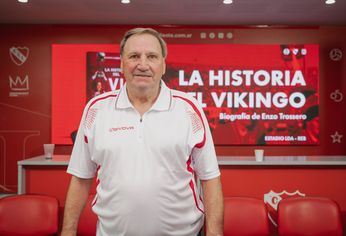 Enzo Trossero, una gloria de Independiente. Enzo Trossero, una gloria de Independiente.