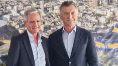 Andrés Ibarra y Mauricio Macri. Andrés Ibarra y Mauricio Macri.