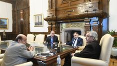 Alberto Fernández se reunió con los intendentes de Ituzaingó, Florencio Varela y Berazategui.