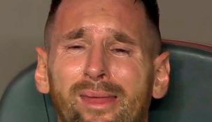 El desconsolado llanto de Lionel Messi al salir lesionado de la final de la Copa América