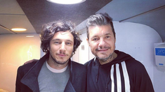 Pico Mónaco grabó con Tinelli la apertura de ShowMatch. Pico Mónaco grabó con Tinelli la apertura de ShowMatch.