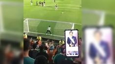 El momento quedó registrado en un video de 15 segundos. El momento quedó registrado en un video de 15 segundos.