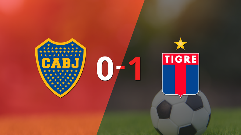 Boca Juniors cayó en casa frente a Tigre 1-0