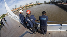 El cuerpo fue hallado en Puerto Madero. El cuerpo fue hallado en Puerto Madero.