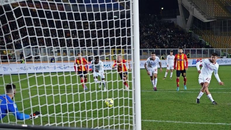 El argentino convirtió de penal el único gol de la Roma&nbsp;