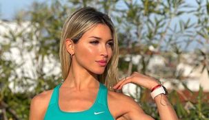 La modelo y el jugador esperan el nacimiento de su hijo dentro de pocas semanas.