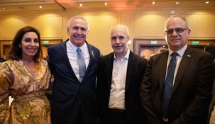 Rodríguez Larreta destacó el trabajo junto a la DAIA.