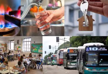 todos los aumentos de octubre: cuanto subiran los servicios, el transporte, los alquileres y las prepagas