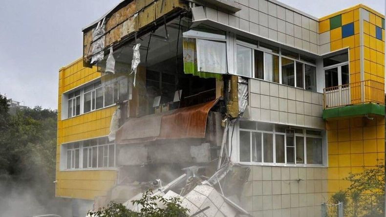 Edificios de Kamchatka sufrieron daños estructurales tras el terremoto.