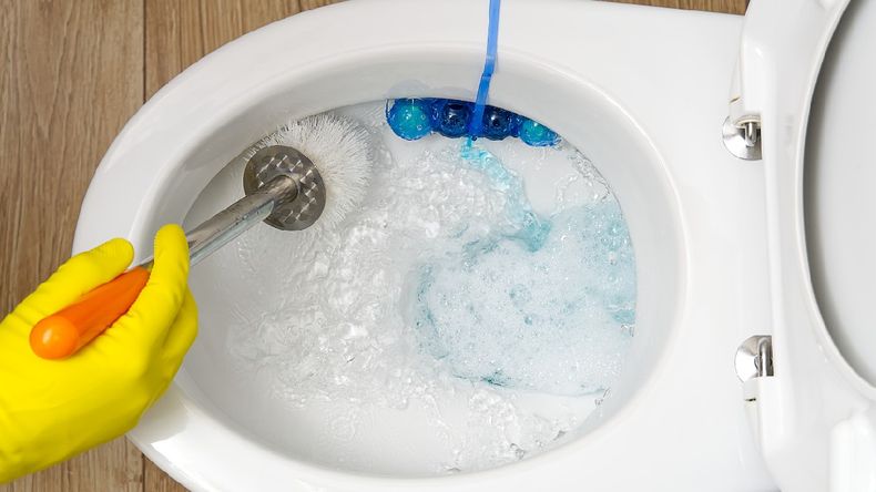 Cómo limpiar el baño.