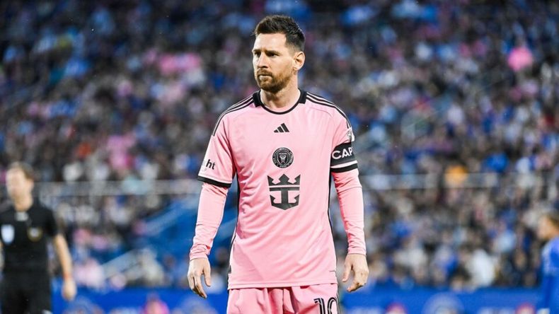Lionel Messi comenzó a jugar en Inter Miami en julio de 2023.