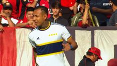 Sebastián Villa se hizo presente en la tercera jornada luego de haber jugador el partido de la Copa Libertadores