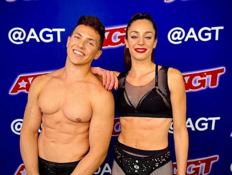 Nico Busso y Flor Aracama, integrantes de Duo Rings.