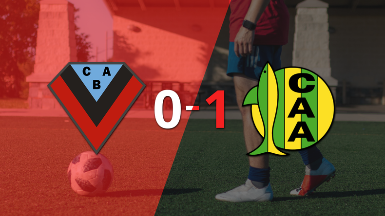 Alan Sosa le dio la victoria a Aldosivi ante Brown (Adrogué)