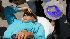 El accidente por poco no termina en tragedia. El accidente por poco no termina en tragedia.