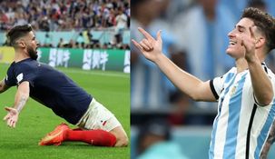 Julián Alvarez y Olivier Giroud marcaron 4 goles.