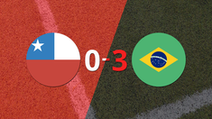 brasil le paso por encima a chile con doblete de rayan vitor