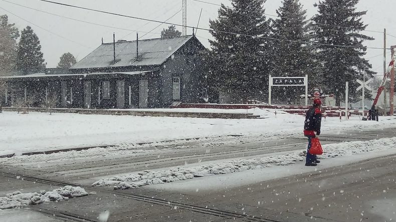 Alerta meteorológica por nevadas y frío extremo en localidades argentinas.