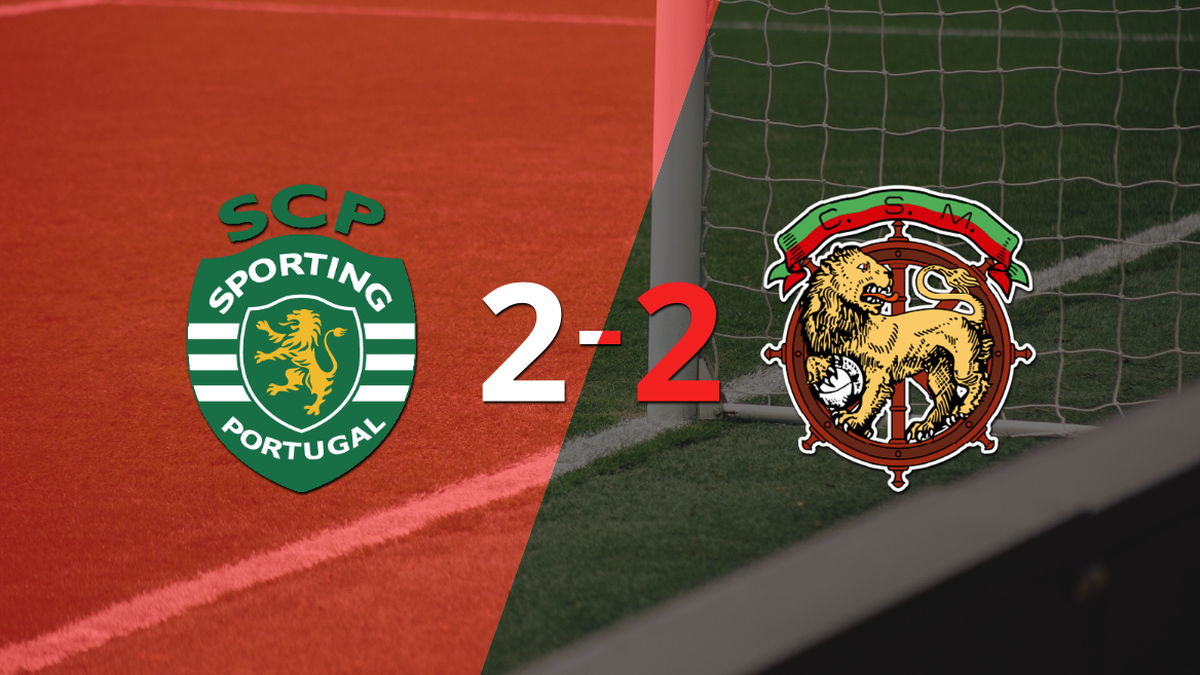 Vibrante 2-2 entre Sporting Lisboa e Marítimo