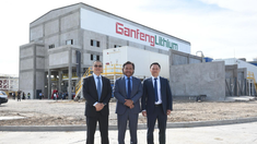 Gustavo Sáenz inauguró la planta de Ganfeng Lithium en Salta.