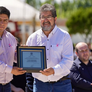 Claudio Vidal encabezó un acto en Santa Cruz.