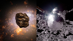 Con un tamaño de tres canchas de futbol, el asteroide Apofis se acercará a la Tierra en 2029 sin riesgos para la vida en el planeta. La sonda OSIRIS aprovechará la cercanía de la roca espacial para estudiarla. Con un tamaño de tres canchas de futbol, el asteroide Apofis se acercará a la Tierra en 2029 sin riesgos para la vida en el planeta. La sonda OSIRIS aprovechará la cercanía de la roca espacial para estudiarla.