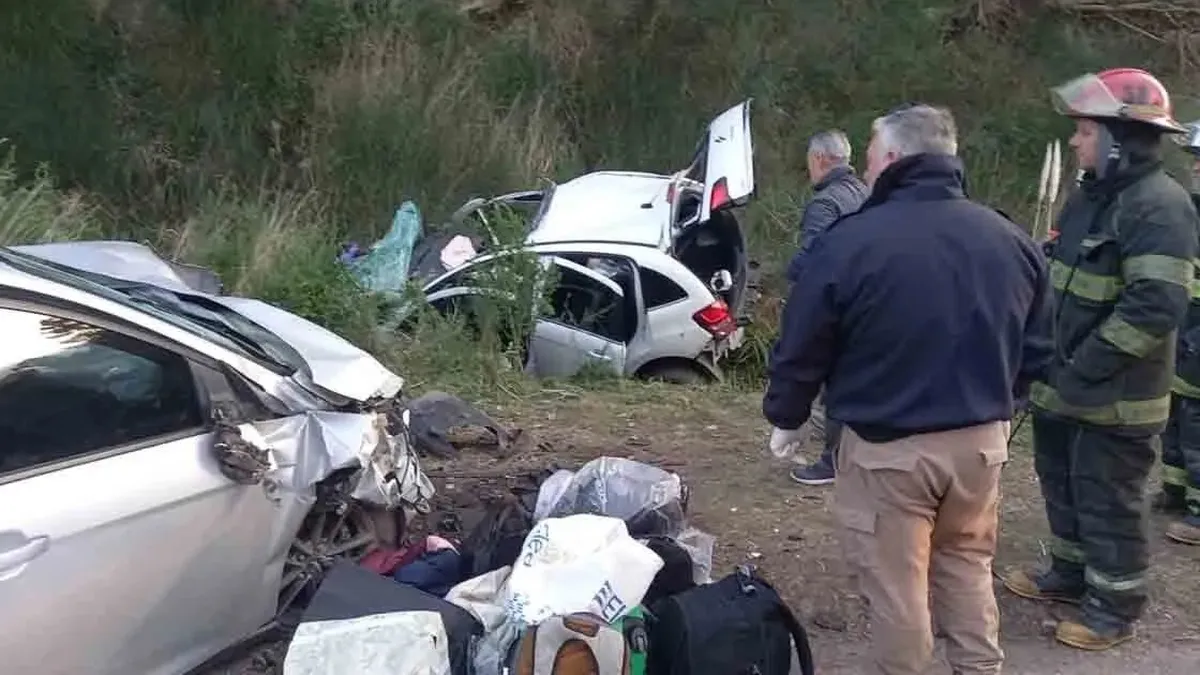 Accidente fatal en Tornquist: cuatro muertos tras un choque frontal entre dos autos