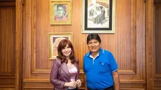 Cristina Kirchner y Evo Morales.