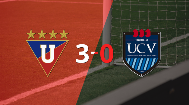 tranquila victoria de liga de quito por 3 a 0 frente a cesar vallejo