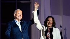 Kamala Harris junto a Joe Biden. Kamala Harris junto a Joe Biden.