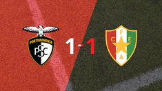 portimonense no pudo en casa ante estrela amadora y empataron 1-1