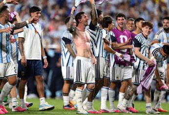 El festejo de Argentina.