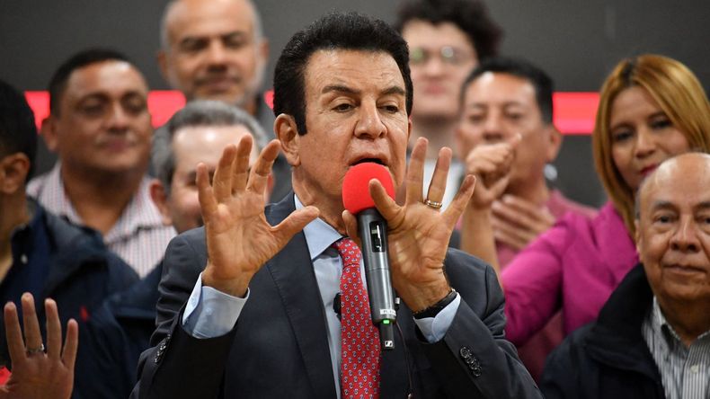 El candidato Salvador Nasralla denunció que Nasry 