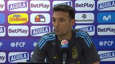 Scaloni se emocionó en conferencia de prensa. Scaloni se emocionó en conferencia de prensa.