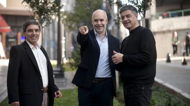 Quiros, Larreta y Jorge Macri de cara a la definición del PRO.