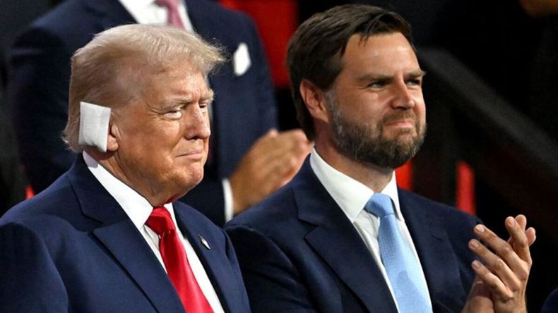Trump anunció al senador Vance como su candidato a vicepresidente.