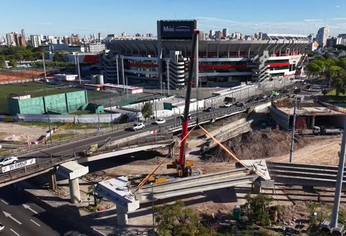 La pasarela peatonal del ingreso a la estación Ciudad Universitaria en el Belgrano Norte quedará habilitada.