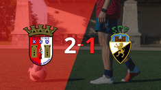 sc braga logro una victoria de local por 2 a 1 frente a farense