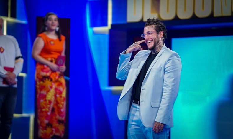 Caniggia condujo un programa de juegos producido por Boxfish para El Trece en 2023.