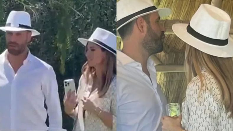 Elías Piccirillo y Jesica Cirio fueron cazados por paparazzis.