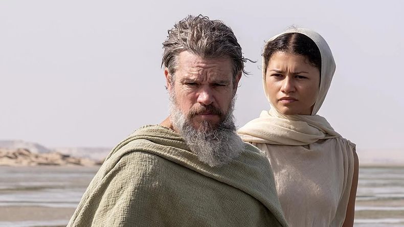 Matt Damon en La Odisea.