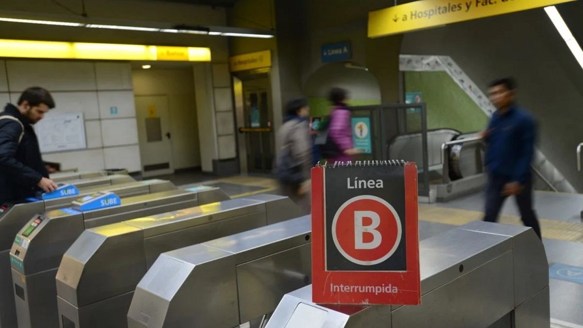 Paro De Subte: La Línea B Se Encuentra Interrumpido Desde Las 21