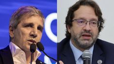 Luis Caputo y Marco Lavagna. Luis Caputo y Marco Lavagna.