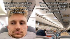 Video: se subió a un avión sin avisar en el trabajo y su jefe lo invitó a una reunión Video: se subió a un avión sin avisar en el trabajo y su jefe lo invitó a una reunión