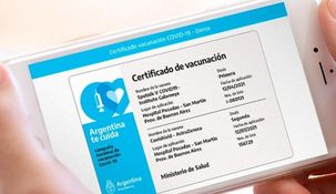 El certificado acredita el esquema de vacunación completa contra el Covid-19.