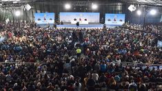 Cristina Fernández de Kirchner brinda un discurso en Ensenada. Cristina Fernández de Kirchner brinda un discurso en Ensenada.